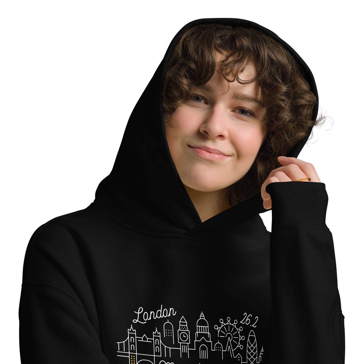 London Marathon 2025 Unisex oversized hoodie