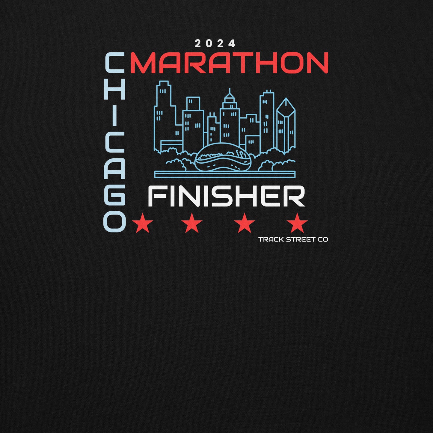 Chicago 2024 Marathon Finisher Unisex Hoodie