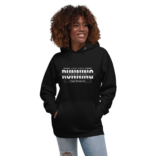 Just Keep Running Unisex Hoodie