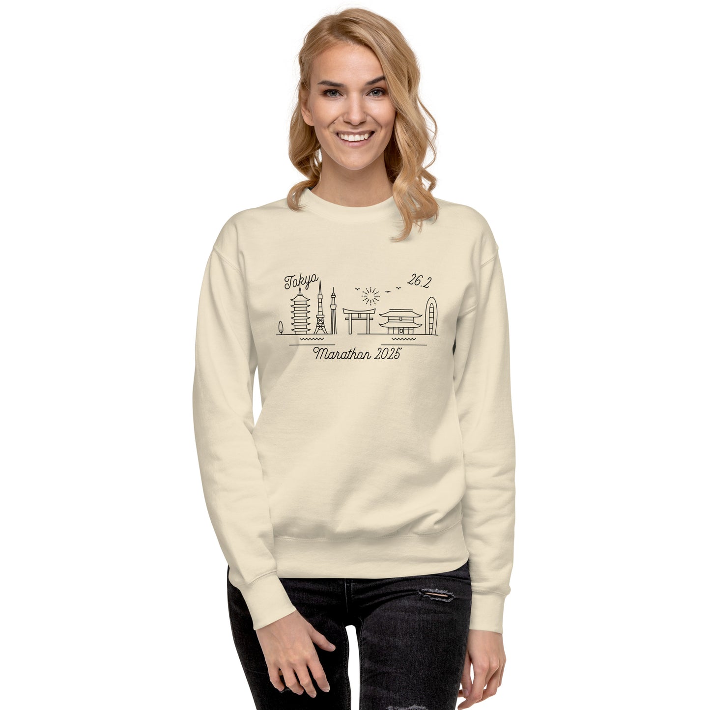 Tokyo Marathon 2025 Unisex Premium Sweatshirt