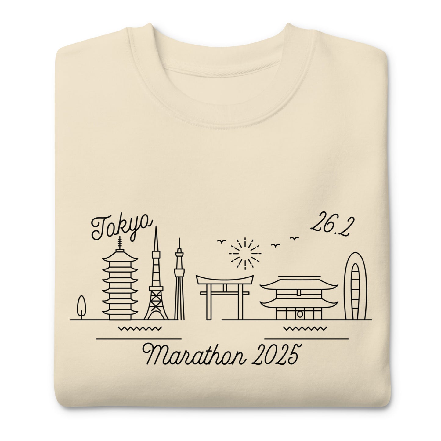 Tokyo Marathon 2025 Unisex Premium Sweatshirt