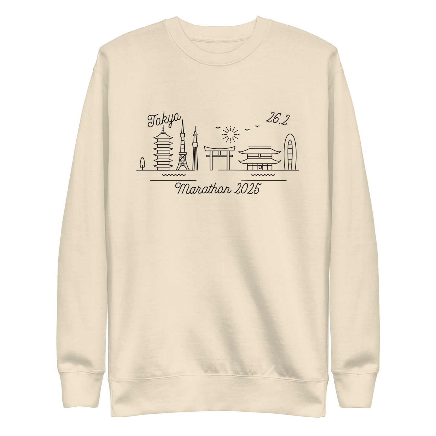 Tokyo Marathon 2025 Unisex Premium Sweatshirt