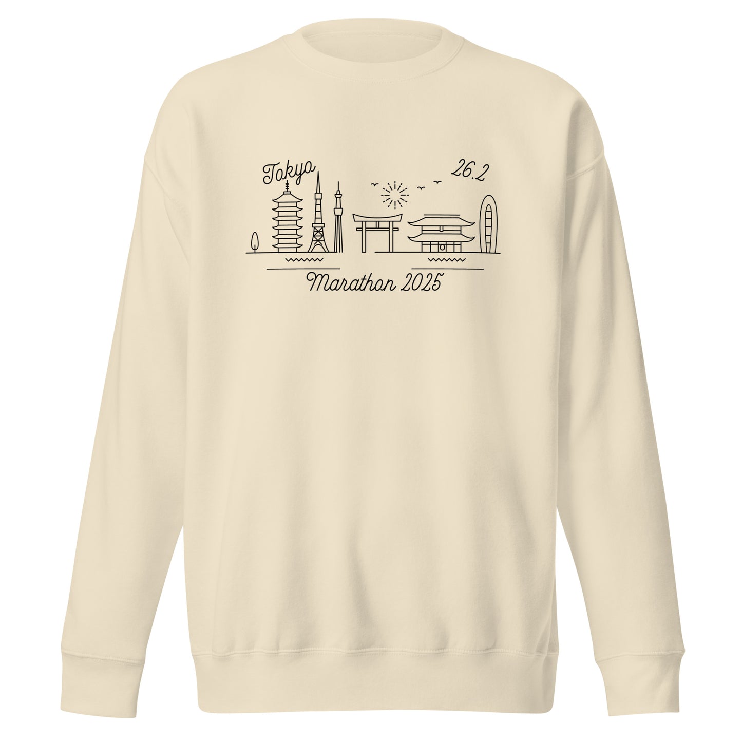 Tokyo Marathon 2025 Unisex Premium Sweatshirt