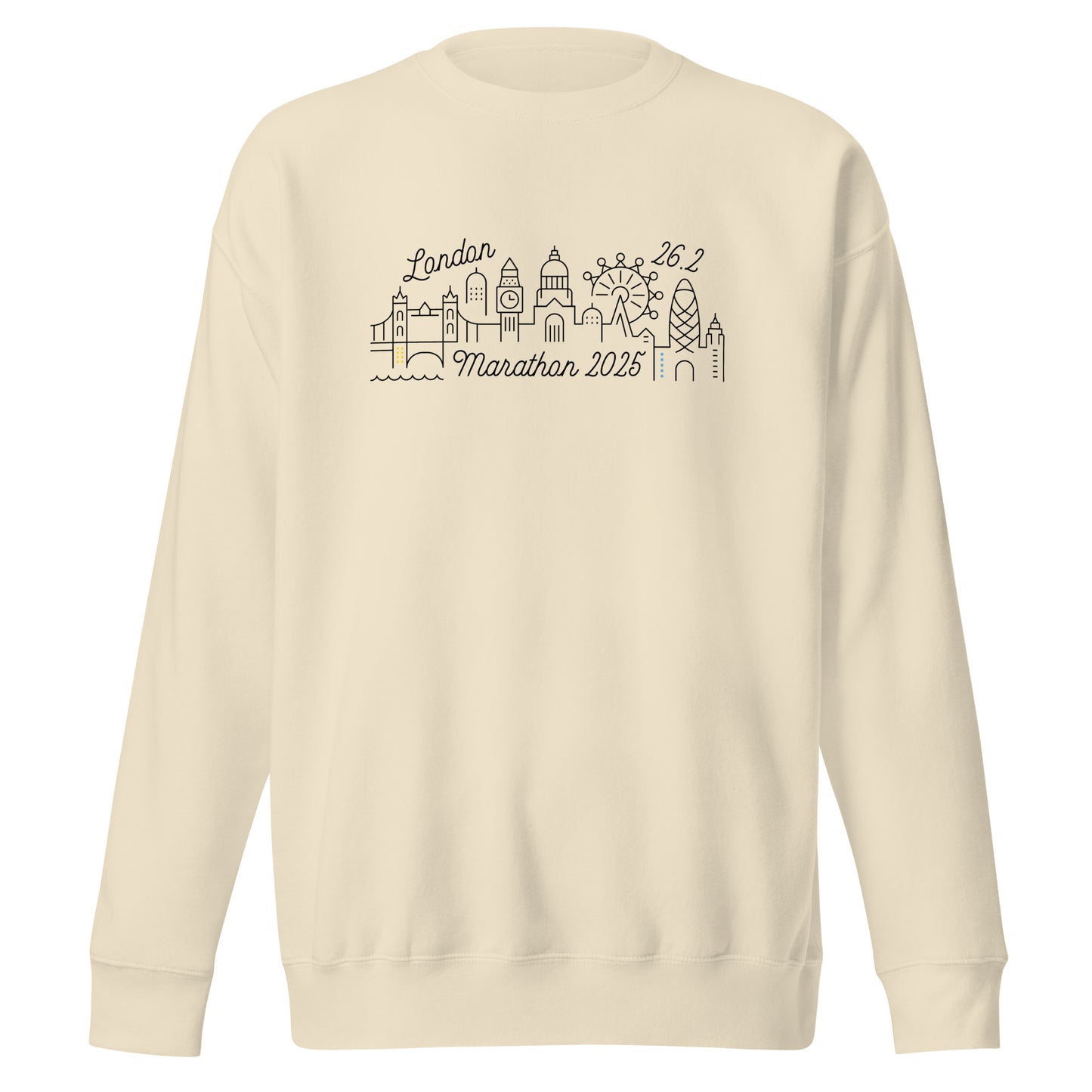 London Marathon 2025 Unisex Premium Sweatshirt