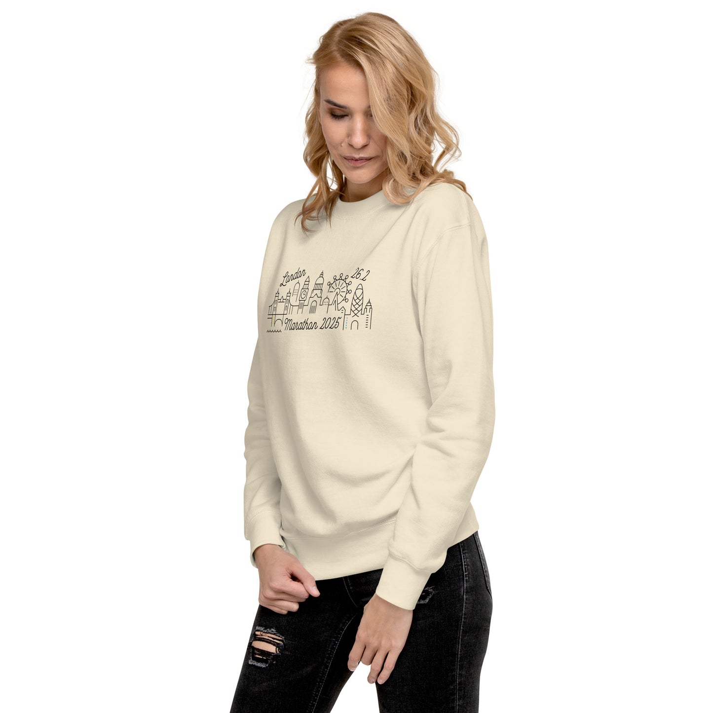 London Marathon 2025 Unisex Premium Sweatshirt