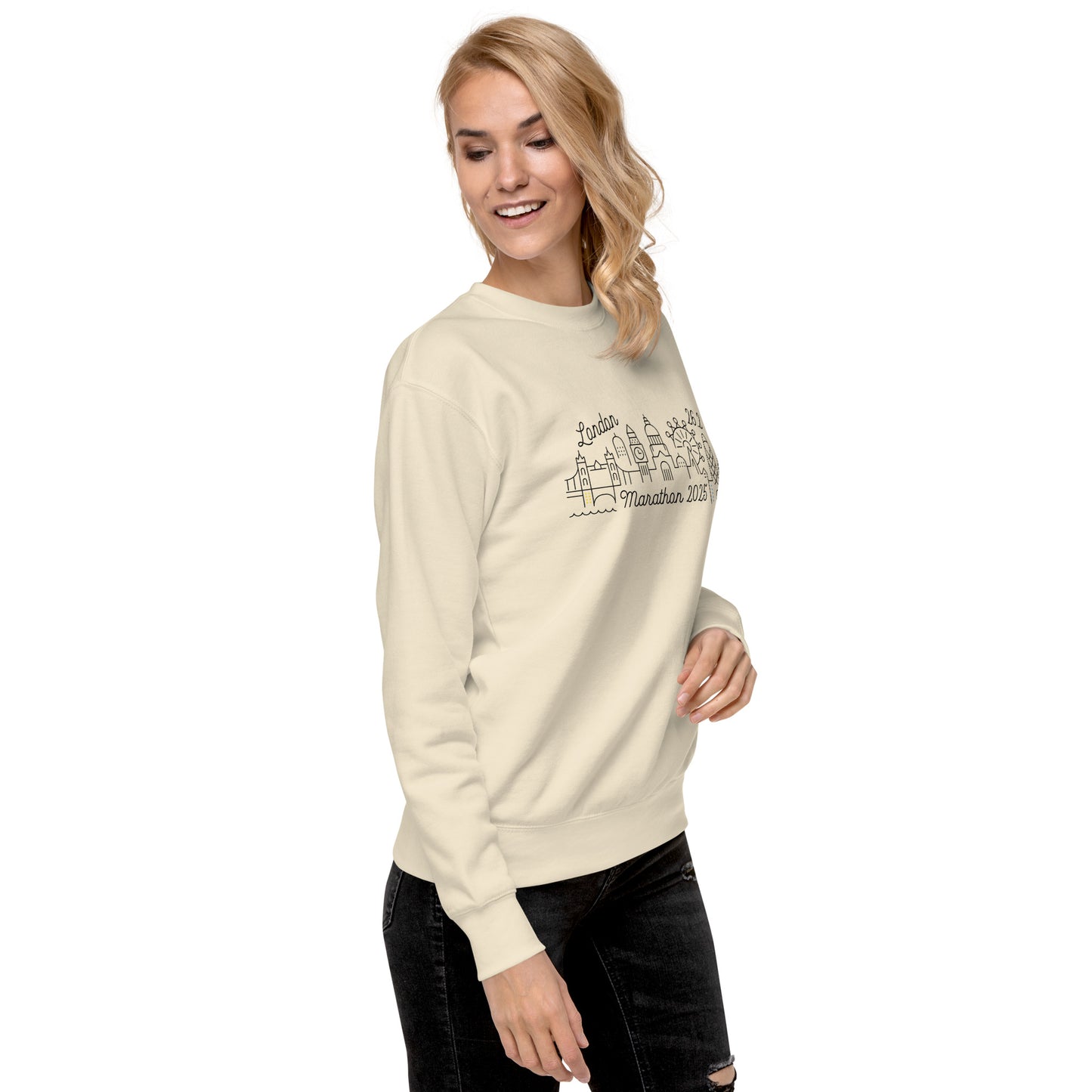 London Marathon 2025 Unisex Premium Sweatshirt