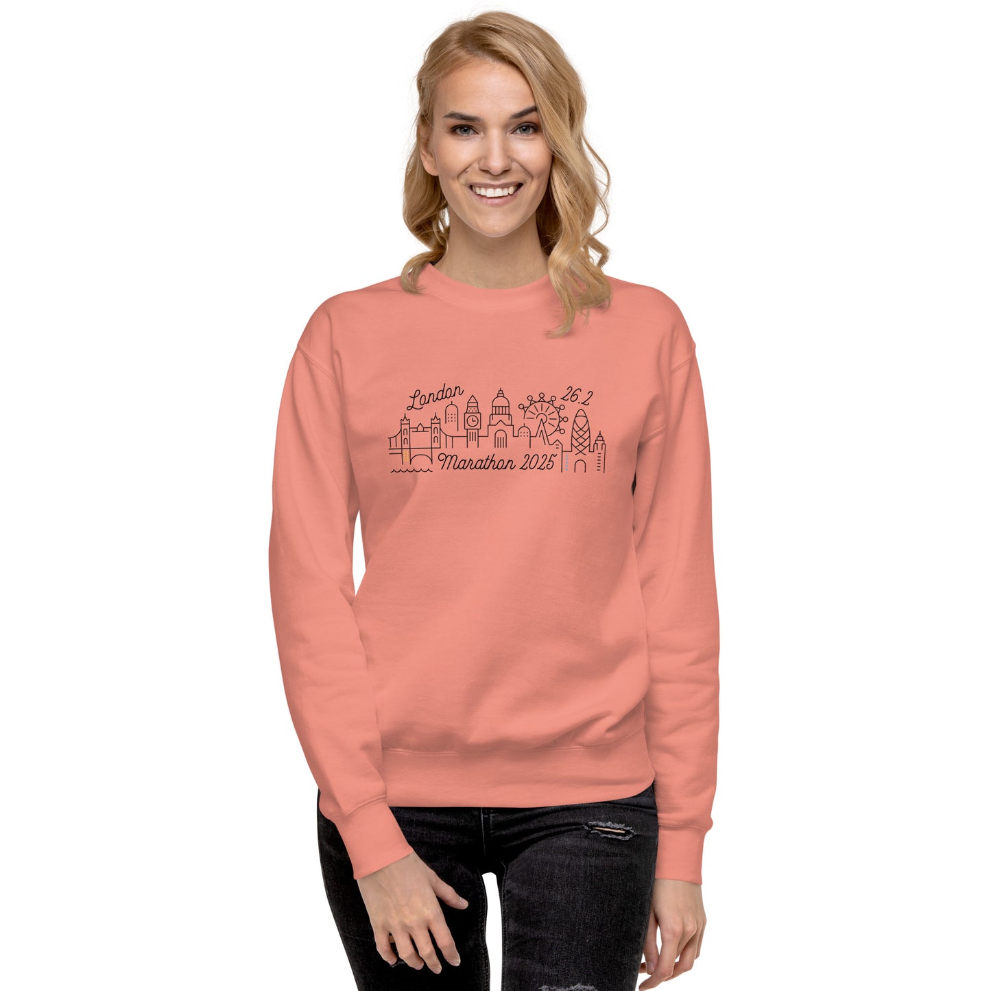 London Marathon 2025 Unisex Premium Sweatshirt