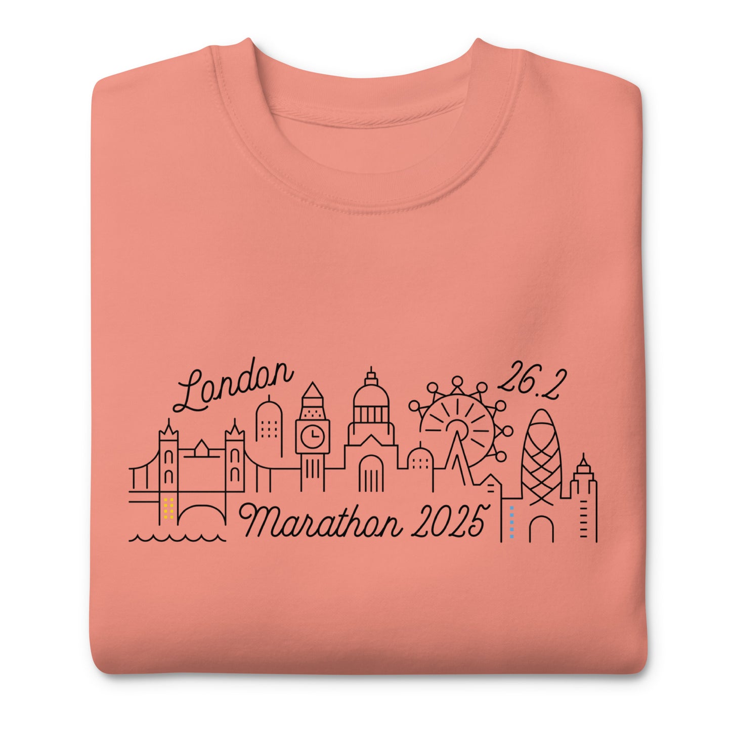 London Marathon 2025 Unisex Premium Sweatshirt