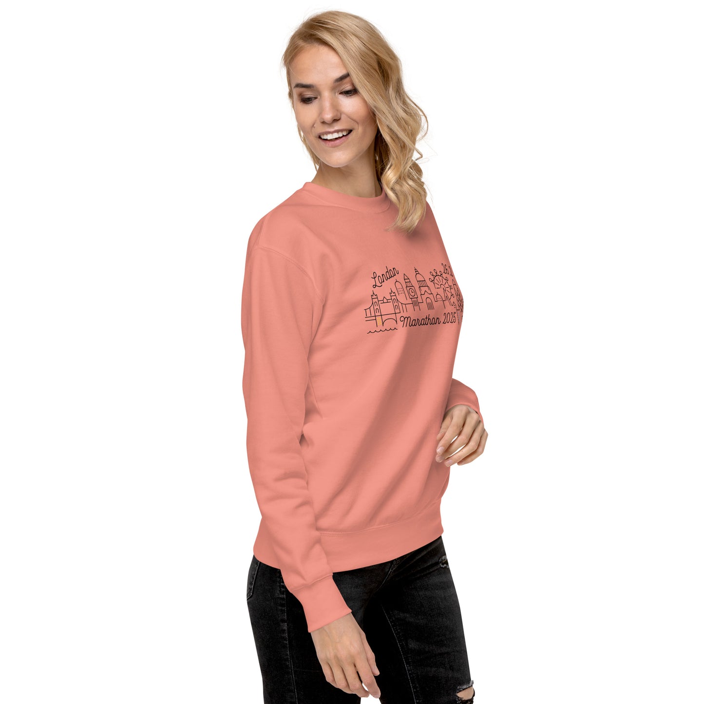 London Marathon 2025 Unisex Premium Sweatshirt