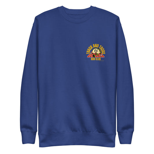 Track and Tacos Run Club Unisex Premium Sweatshirt