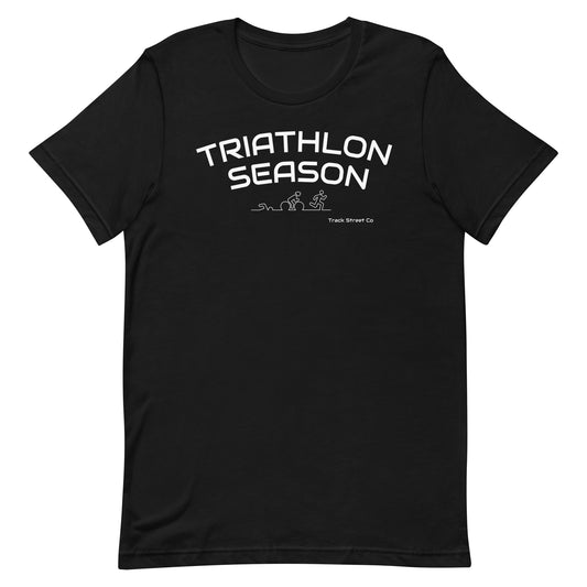 Triathlon Season Unisex t-shirt