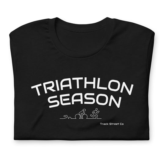 Triathlon Season Unisex t-shirt