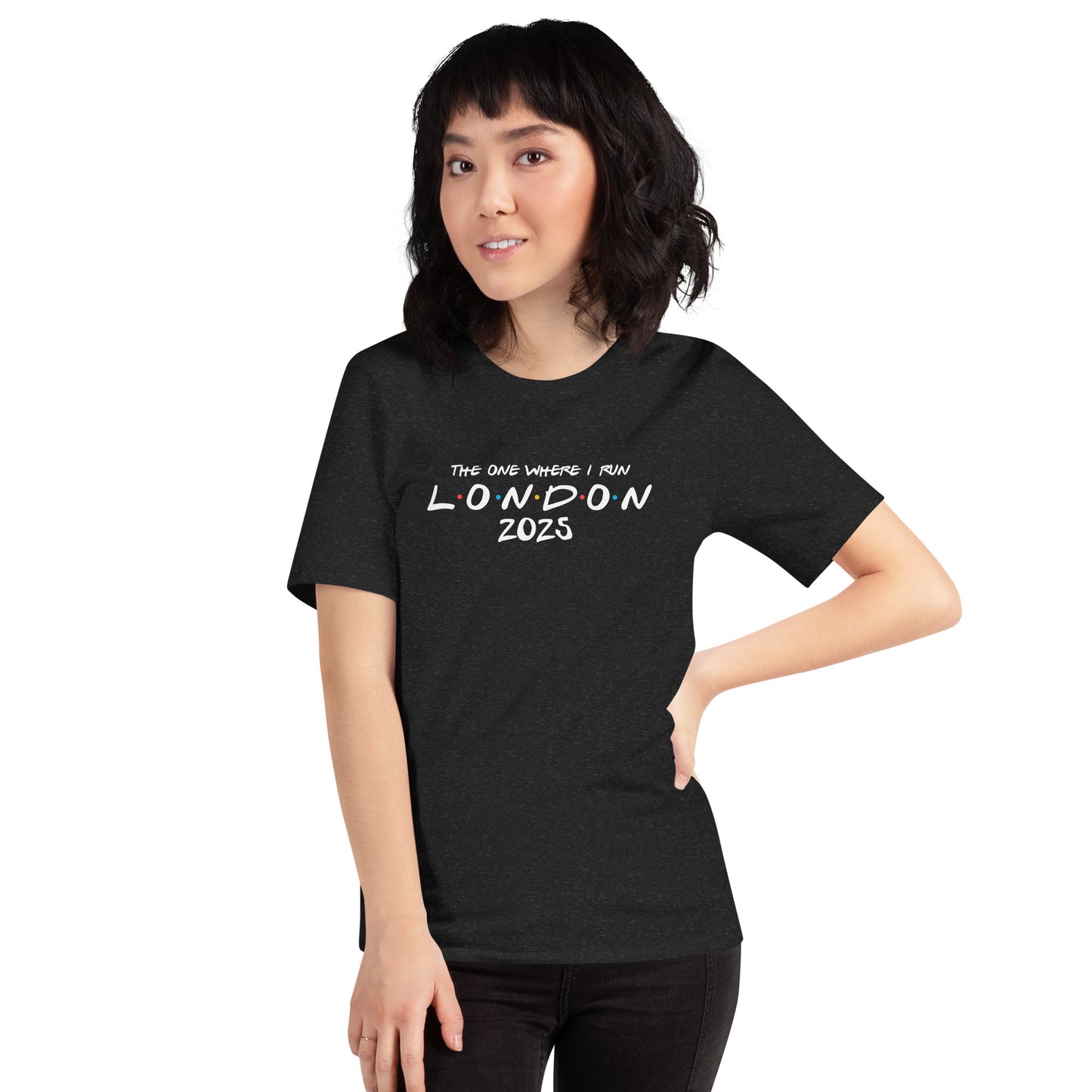 The One Where I run London 2025 Unisex t-shirt