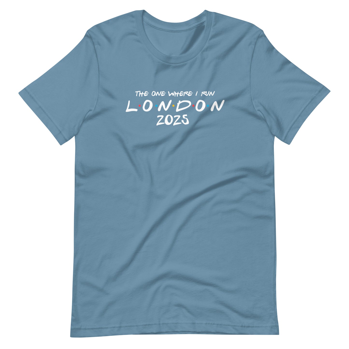 The One Where I run London 2025 Unisex t-shirt