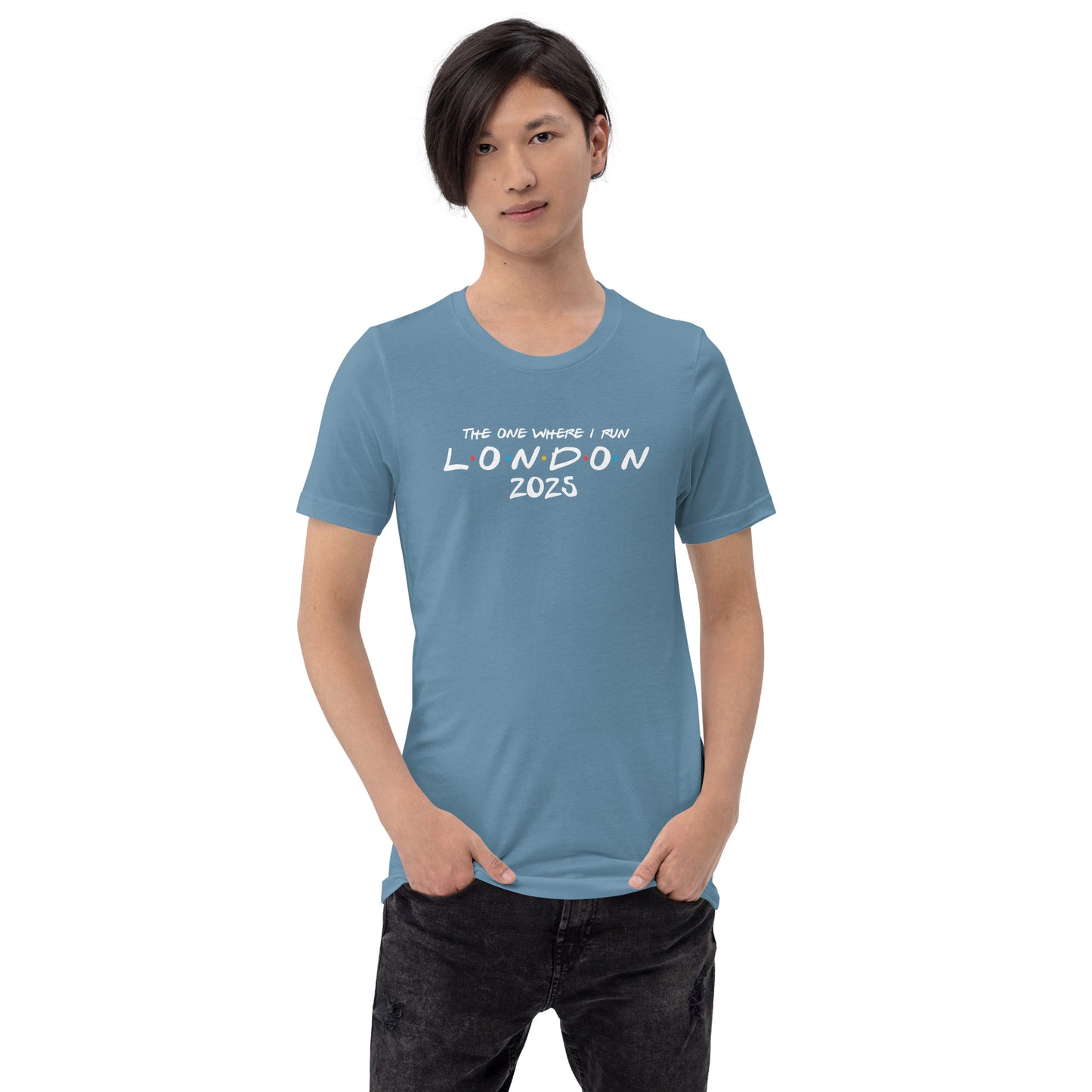 The One Where I run London 2025 Unisex t-shirt